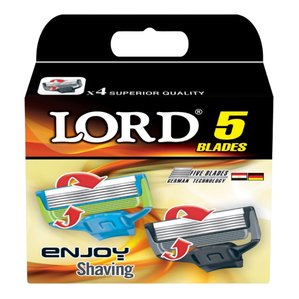 Lord Men’s Razor Blade Refills – 4 Pcs