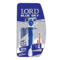 Lord Blue Sky Razor Set (Twin Blade Razor + 9 Two Plus Blade Refills)