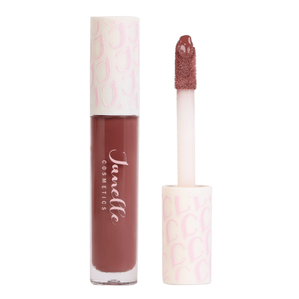 Janelle Lip gloss (brush tube) - Brown - 6 ml