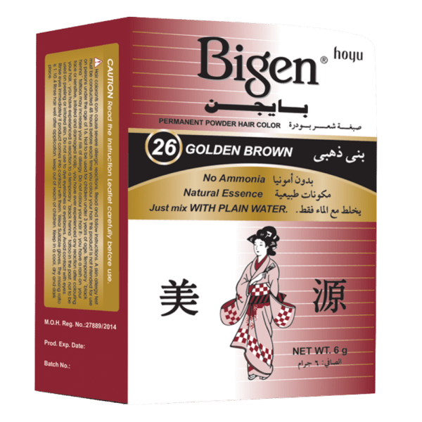 Luna Bigen Hair Dye NO.26 - 6 gm