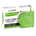 Luna Glycerin Soap Glycerin & Olive Antibacterial - 100 gm