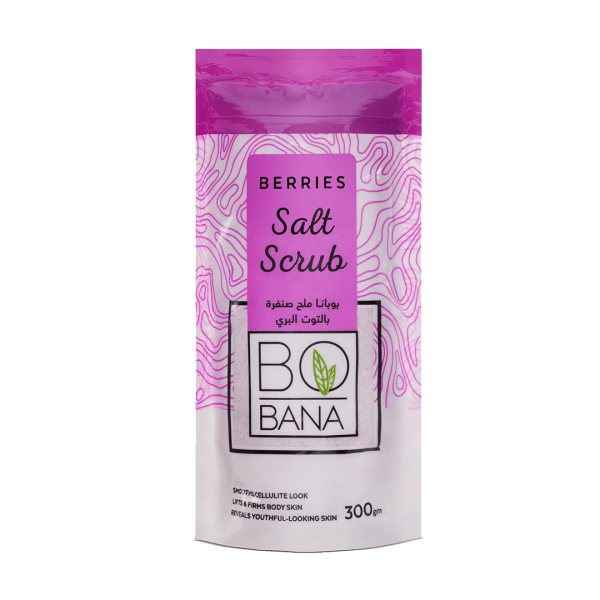 Bobana Berries Salt Scrub - 300 gm