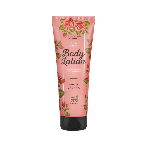 Bobana Body Lotion with Wild Roses - 240 ml