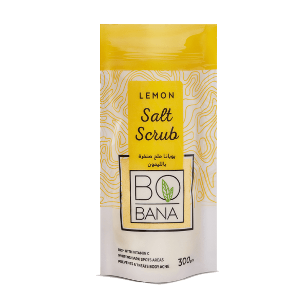 Bobana Lemon Salt Scrub - 300 gm