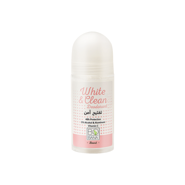 Bobana White & Clean Roll-on Deodorant - 50 ml