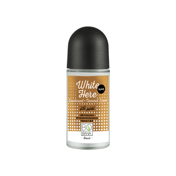 Bobana Deodorant Coconut Oil [No Stain ] - 80 ml