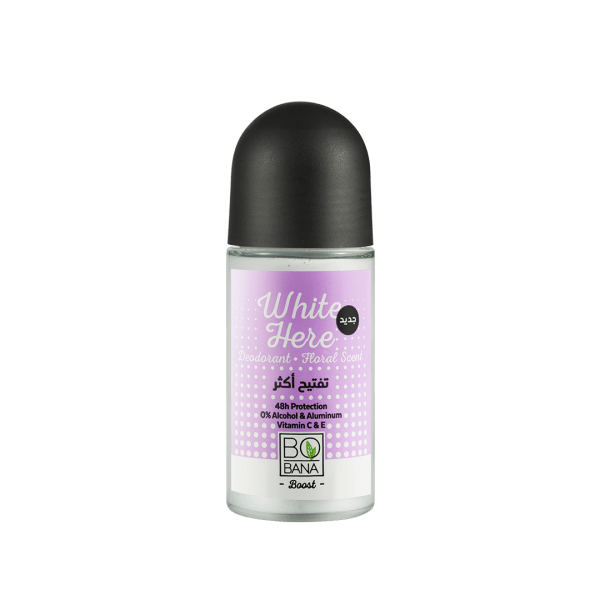 Bobana "White Here" Deodorant With Floral Scent - 50 ml